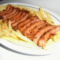 Longanizas al vino blanco
