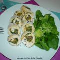 POLLO RELLENO DE BRÓCOLI Y ESPINACAS