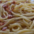 SPAGHETTI  A LA CARBONARA