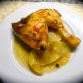 Zancas de pollo a la 