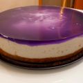 Tarta mousse de violetas
