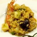 arroz con pimientos de Padrón