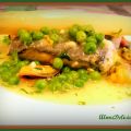 Lomos de merluza en salsa verde