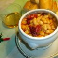 Alubias con Jamón Ibérico o Fabes con Jamón