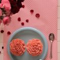 Cupcakes de galleta con nubes