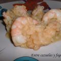 Rissotto de gambas