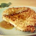 Pollo almendrado con salsa de verduras y soja