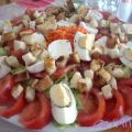 Ensalada césar (versión vegetariana)