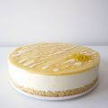 Tarta mousse de limón & lemon curd