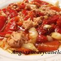 Ensalada de pimientos rojos