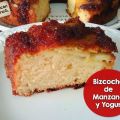 Receta de Bizcocho fácil de Manzana y Yogur