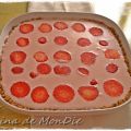 Tarta fría de fresa