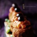 Fritanga de queso Ajbane con tapenade y Zaaluk