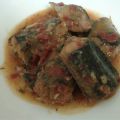 Anguila en salsa de ñoras