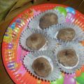 TRUFAS DE CASTAÑAS Y CHOCOLATE.