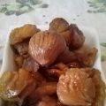 Castañas confitadas