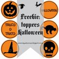 Freebie: toppers de Halloween (e idea para[...]