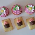 Galletas con chocolatinas de cupcake