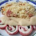Rulo de Pollo con Salsa de Whiskey y Limón
