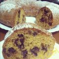 Bizcocho de galletas y chocolate