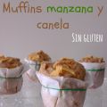 ♥ Muffins sin gluten de manzana y canela