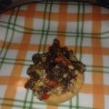 REVUELTO DE MORCILLA Y PIMIENTOS DEL PIQUILLO