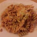 Pasta con carne picada al horno
