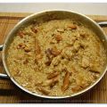 Arroz con conejo y setas
