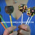 CAKE POPS DE NARANJA CON CHOCOLATE