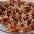ARROZ SALVAJE CON CALAMARES Y GAMBAS