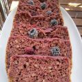 Pan de centeno, pipas de girasol. moras y[...]