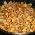 SALTEADO DE PATATAS Y BACÓN
