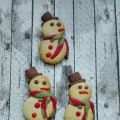 Galletas Navideñas Muñecos de Nieve