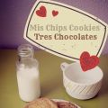 Mis Cookies de tres chocolates