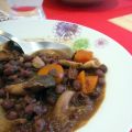 POTAJE DE AZUKIS CON SETAS