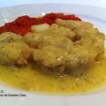 RAPE CON SALSA DE CEBOLLA Y ENELDO