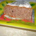 Tarta otoñal de castañas