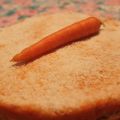 Tarta de zanahoria y galletas.