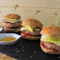 MINI AMBURGUESAS DE PAN INTEGRAL