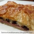 Receta de Empanada con york, beicon, dátiles y[...]