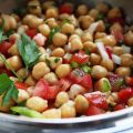 Ensalada de garbanzos express