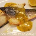 LUBINA AL HORNO CON SALSA DE ENELDO