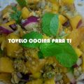 APERITIVO DE BERBERECHOS A LA MENTA CON MANGO