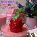 Mousse rápida de fresas
