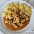 Pollo en salsa de Ras El Hanout