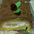 Brazo de gitano de nata y trufa