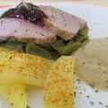 Ternera  con salsa de manzana