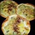 Mini pizzas de frutas confitadas en almíbar y[...]