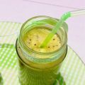 Smoothie de kiwi con manzana y piña