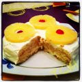 Tarta de piña